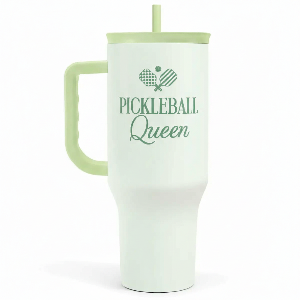 40oz Stainless Steel Insulated Tumbler With Handle For Mom