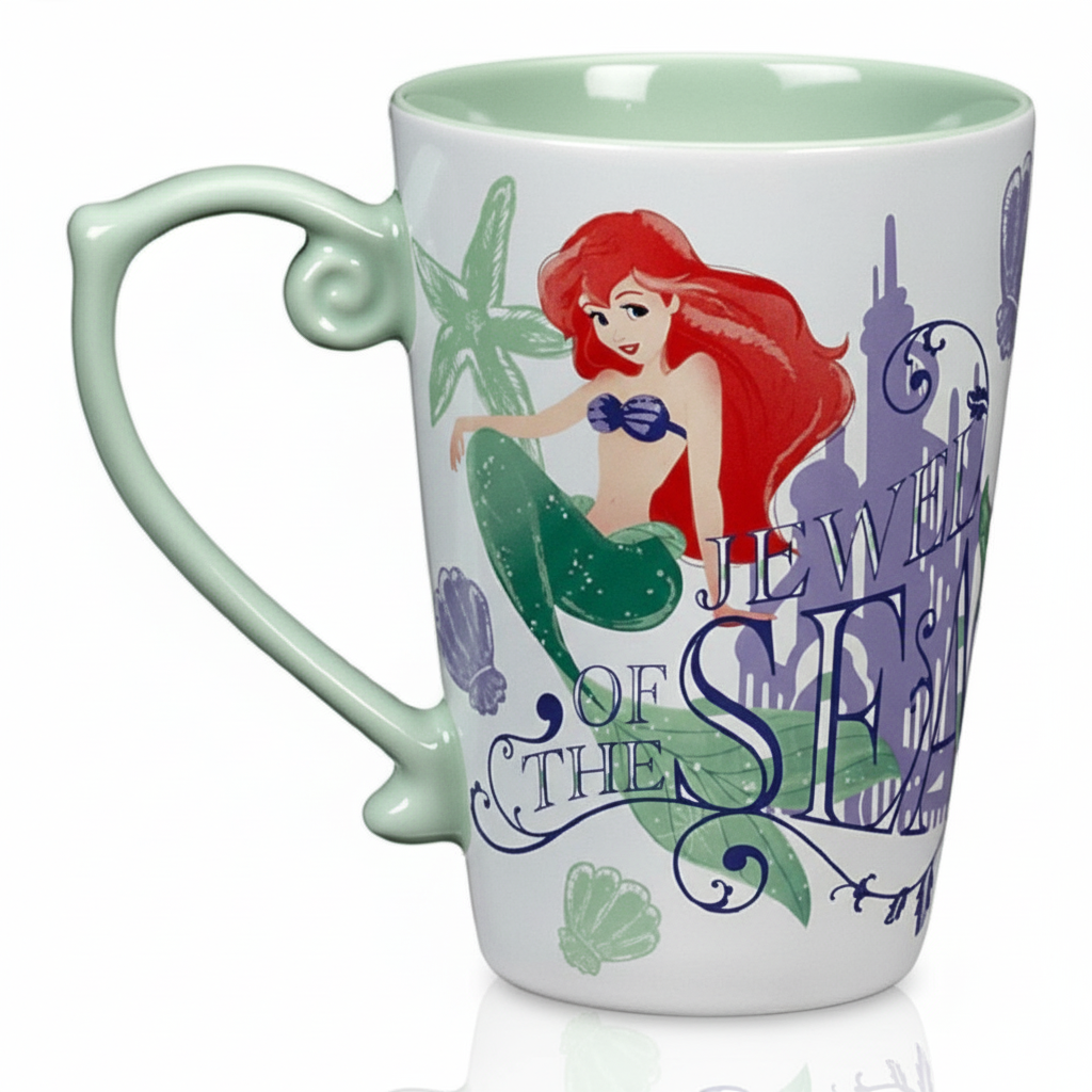 Princess Mug Ariel Snow White Cinderella