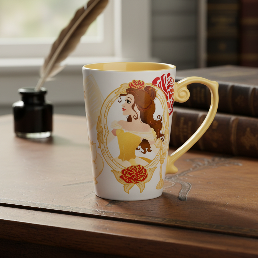 Princess Mug Ariel Snow White Cinderella