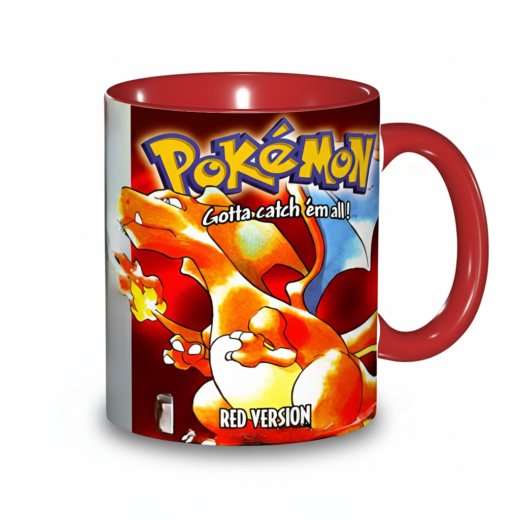 Pokemon Retro Game Stoneware Mug