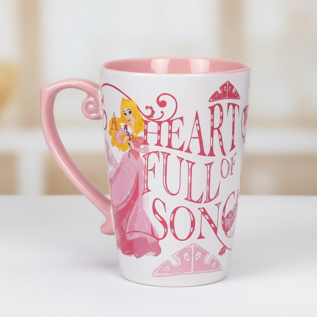Princess Mug Ariel Snow White Cinderella