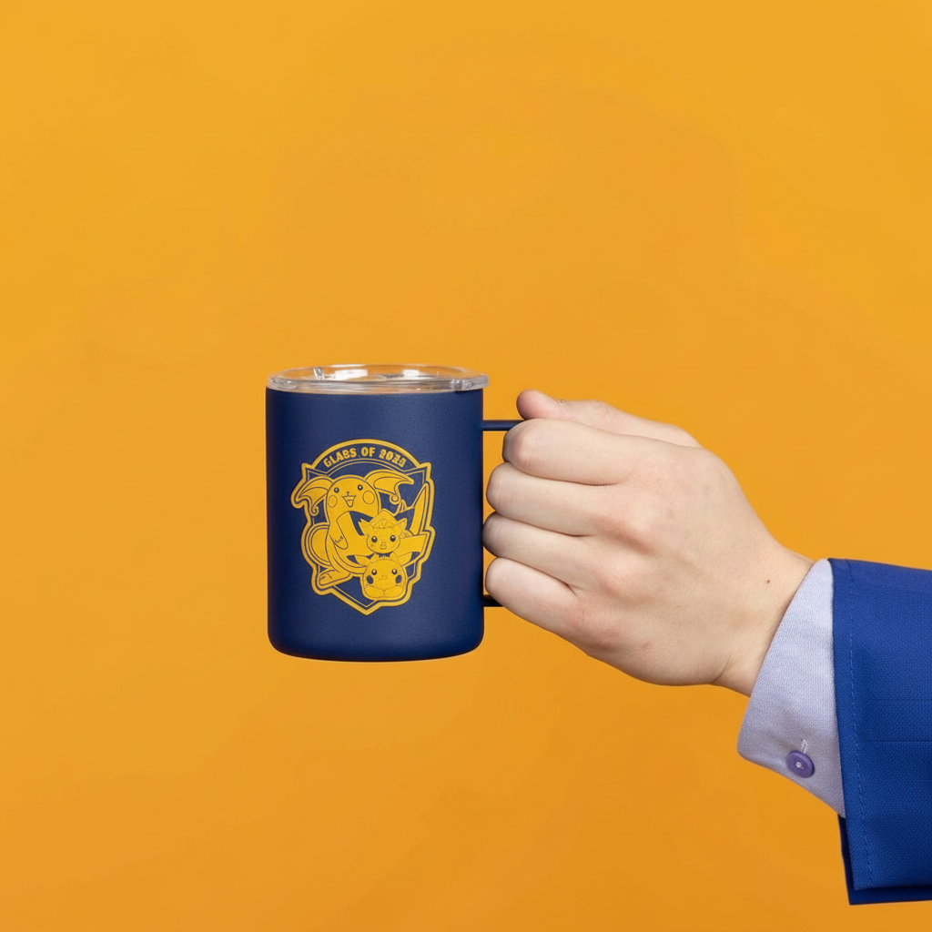 Pokémon Graduation: Pichu, Pikachu & Raichu 13 ½ oz. Insulated Mug