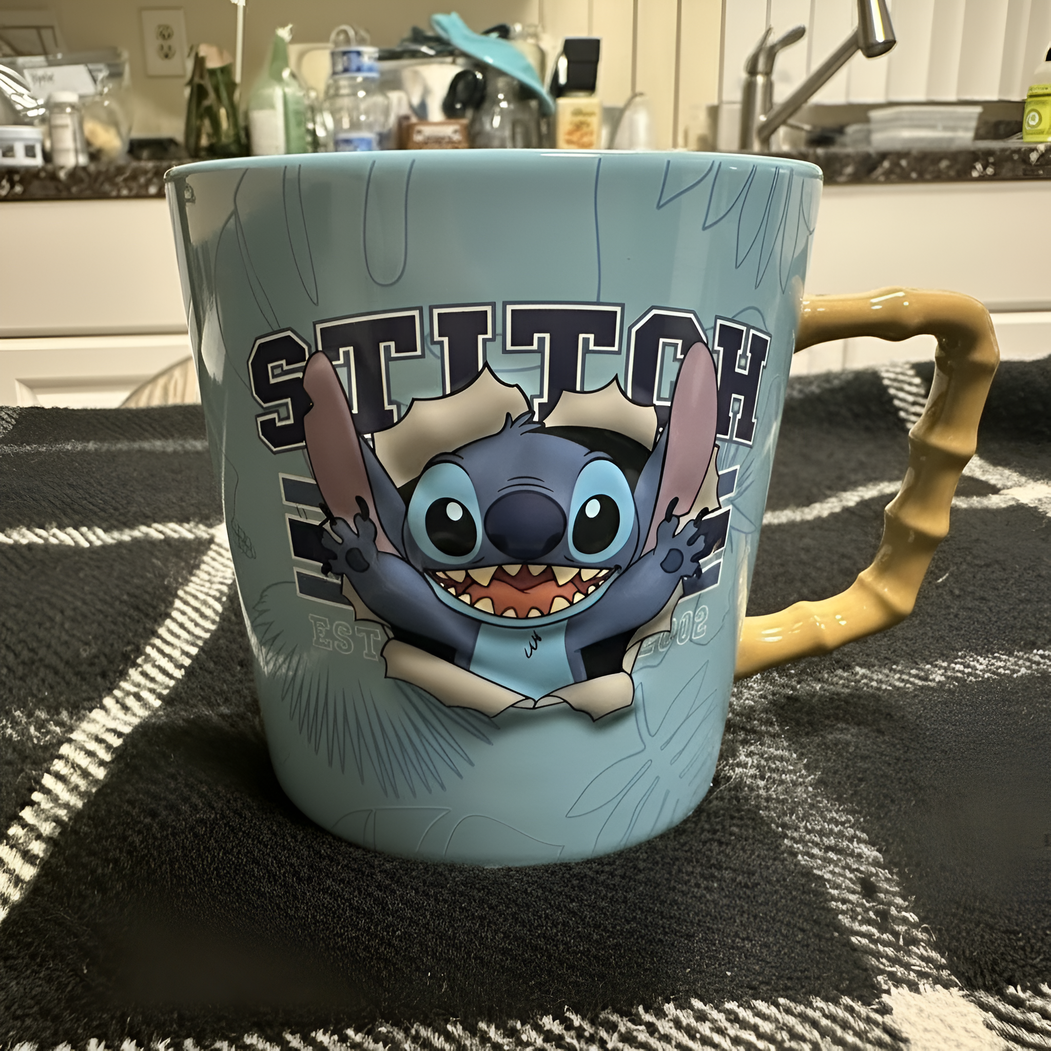 Stitch Character Printed 21 Oz Ceramic Mug