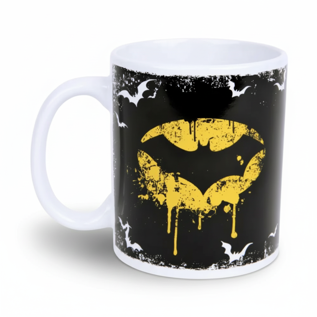 Batman Character Themed Graphic Mug