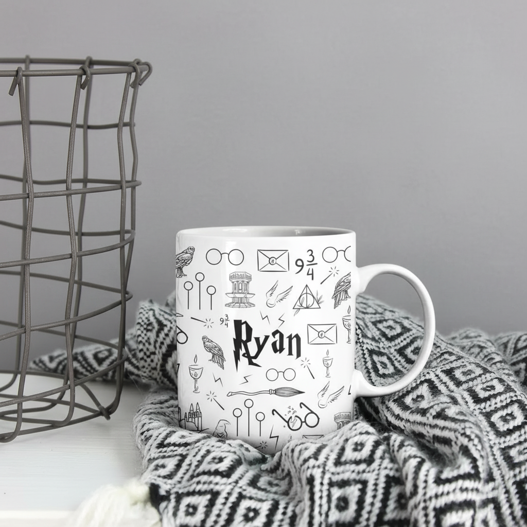  Personalized Wizard Inspired Mug