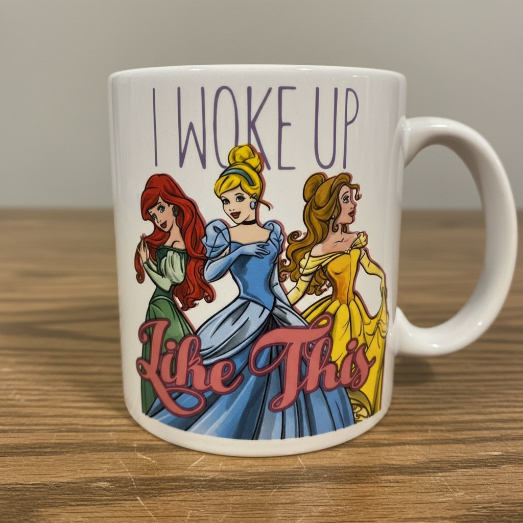 Motivational Princess Quote Ceramic Mug
