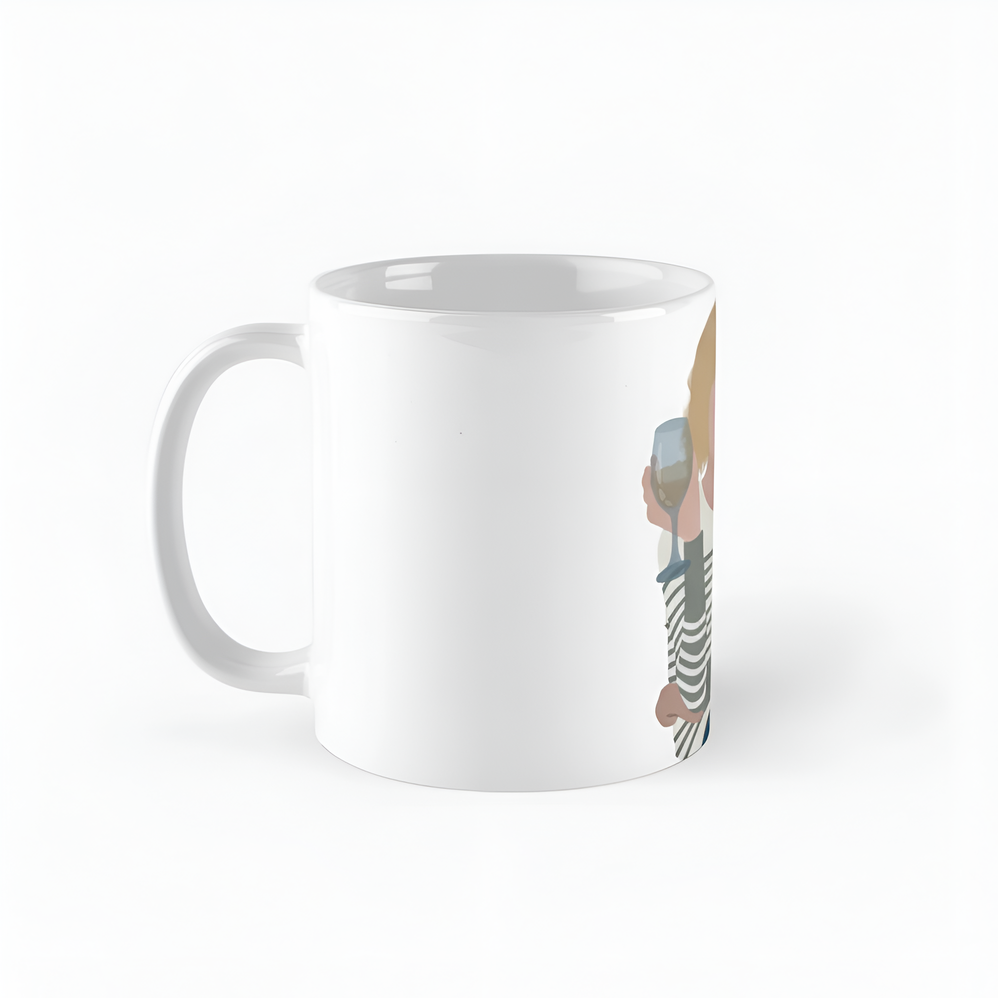 Modern Family Claire with Drink Meme Fan Art Coffee Mug