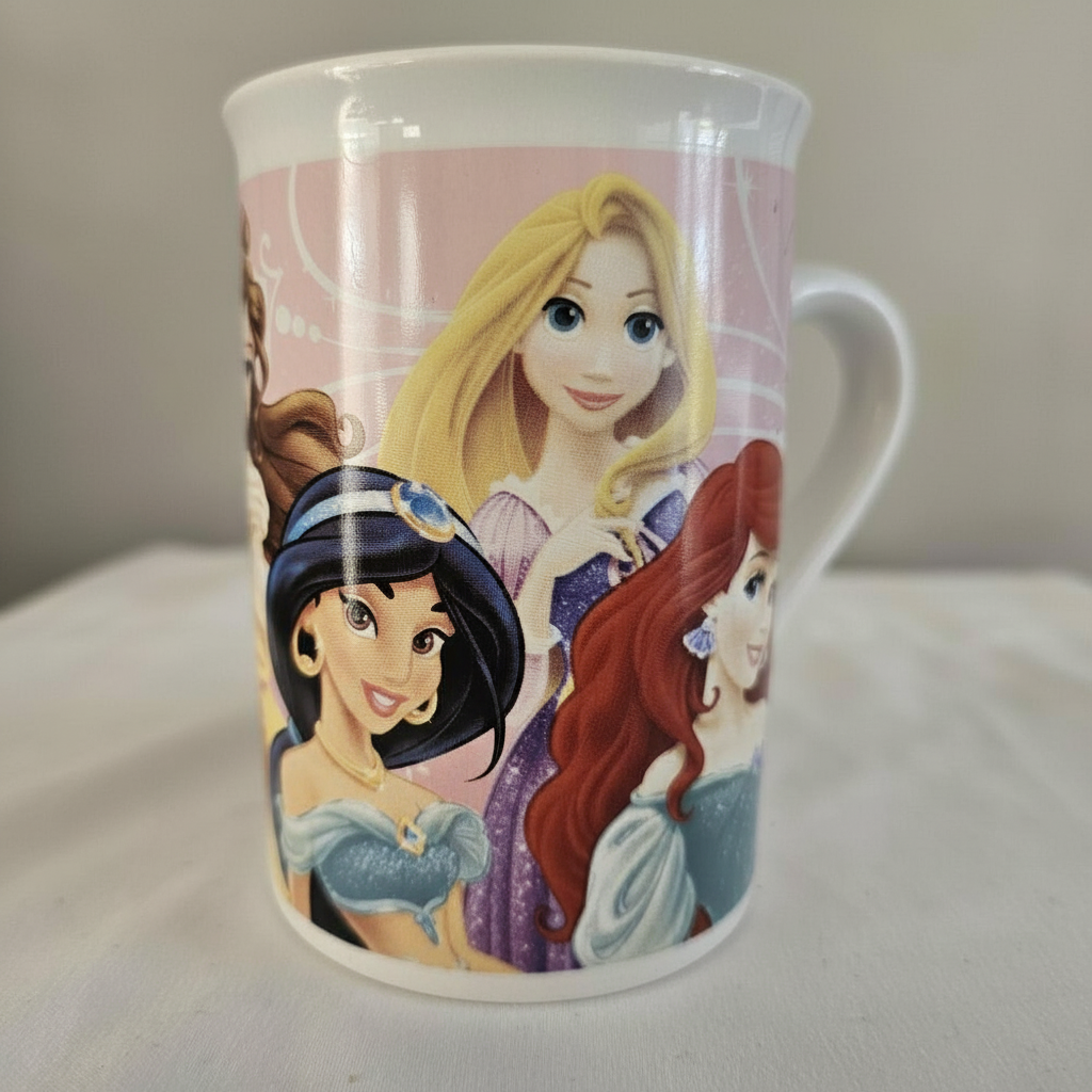Charming Princess Themed Ceramic Mug
