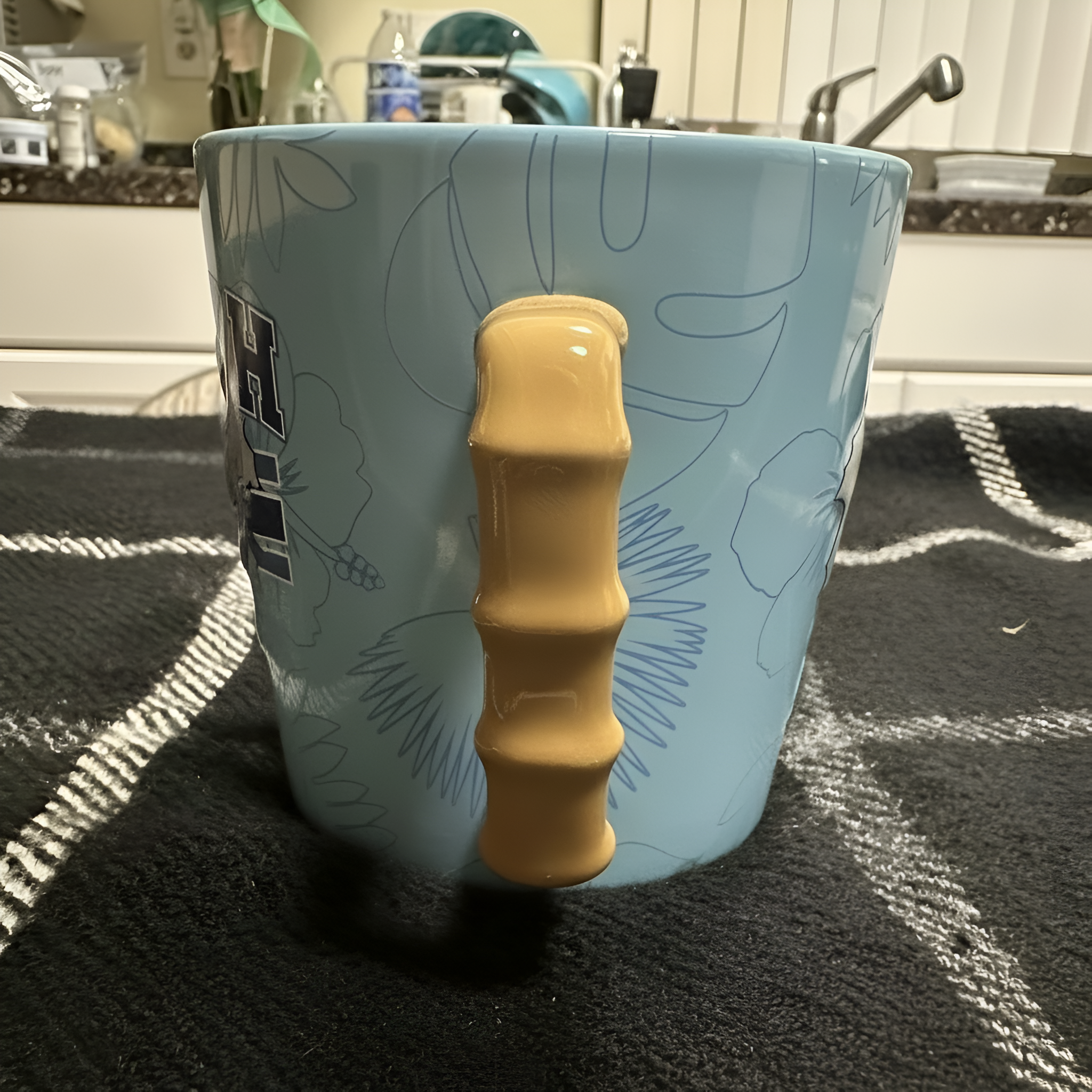 Stitch Character Printed 21 Oz Ceramic Mug