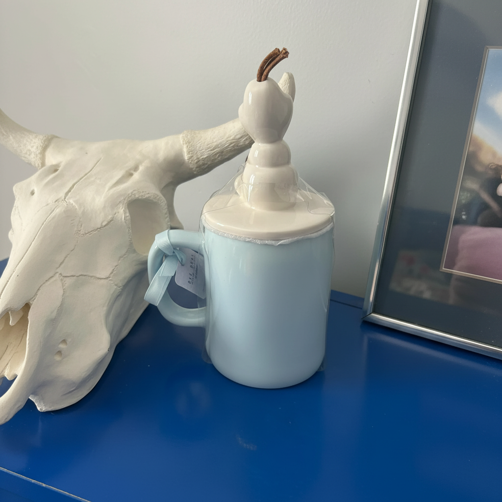  The Snowman Worth Melting For Topped Mug