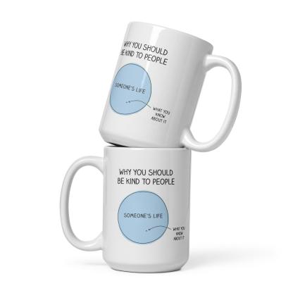 Empathy Reminder Message Mug - Inspire Cups
