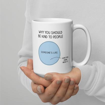 Empathy Reminder Message Mug - Inspire Cups