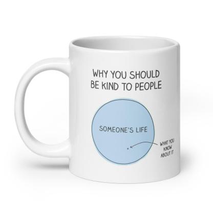 Empathy Reminder Message Mug - Inspire Cups