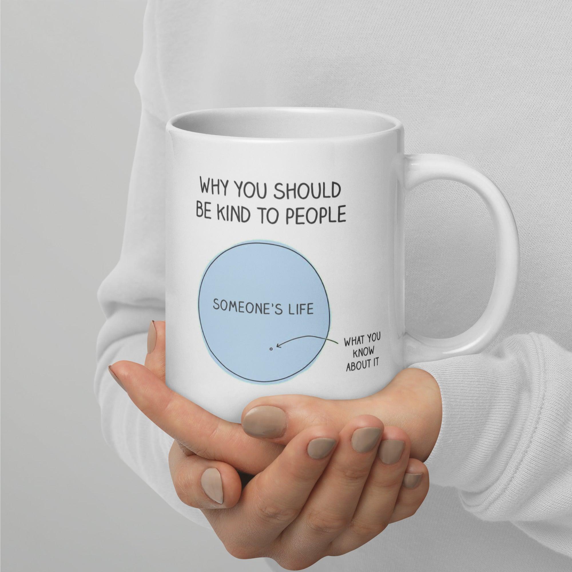 Empathy Reminder Message Mug - Inspire Cups