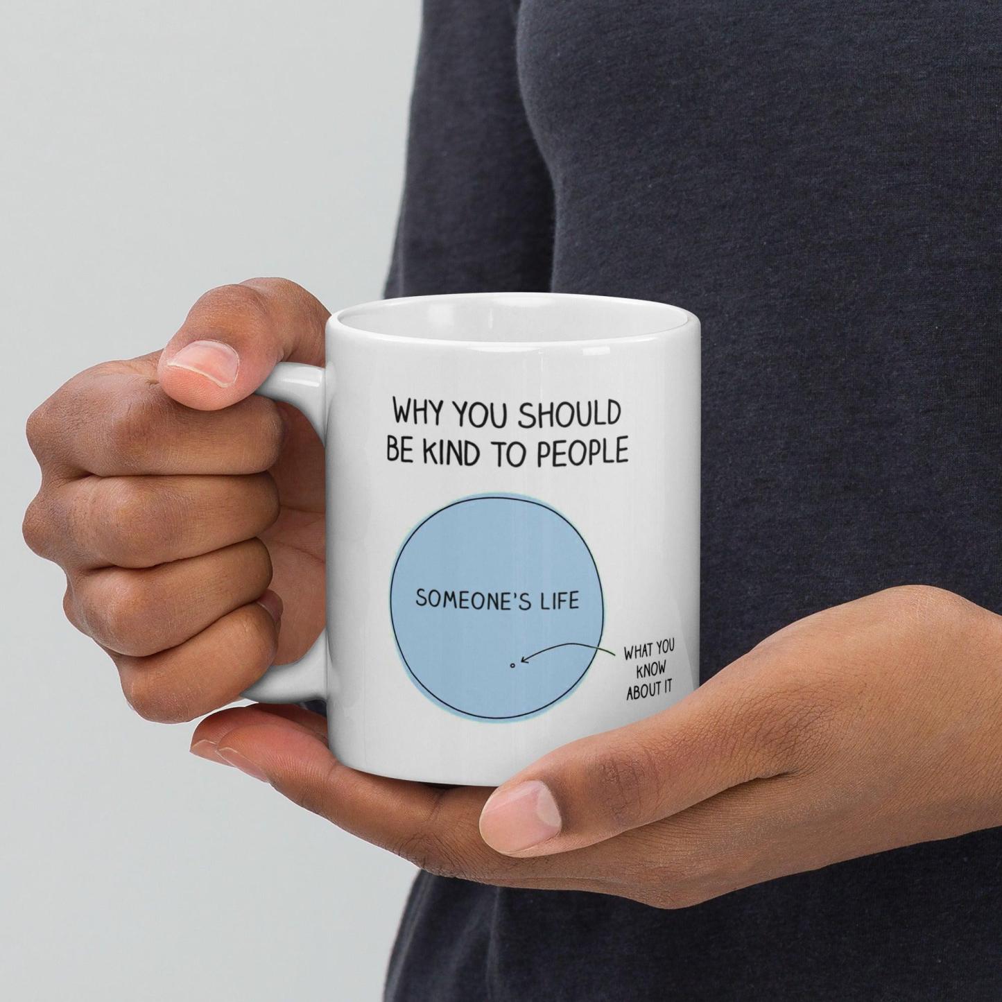 Empathy Reminder Message Mug - Inspire Cups