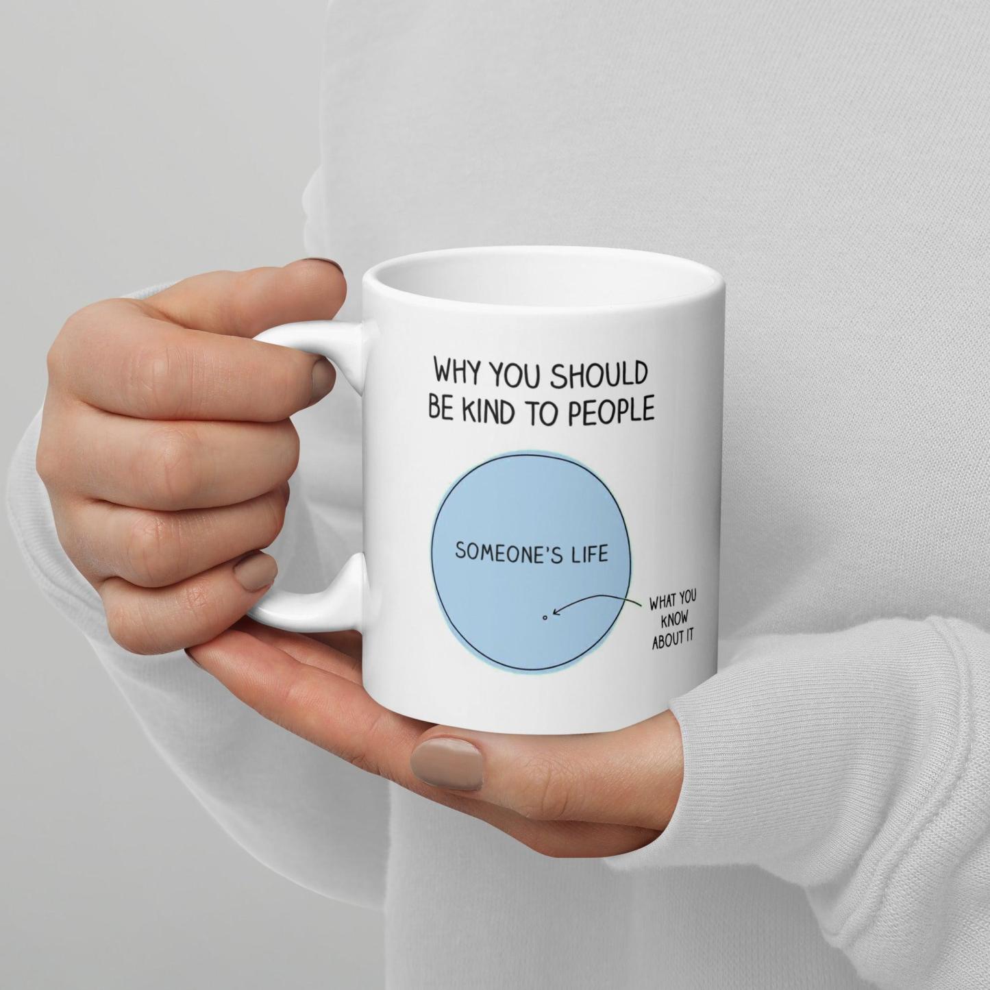 Empathy Reminder Message Mug - Inspire Cups