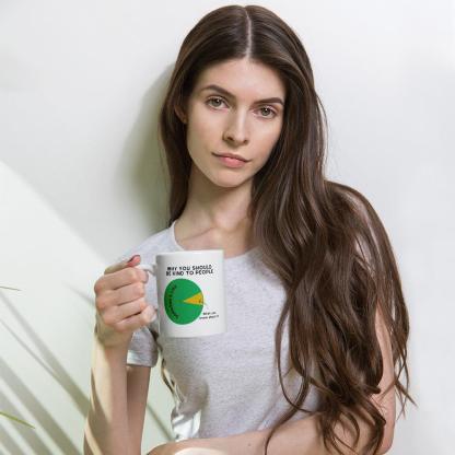 Why You Should Be Kind To People Printed Glossy Mug - Inspire Cups