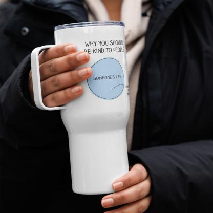 Kindness Printed Travel Mug - Inspire Cups
