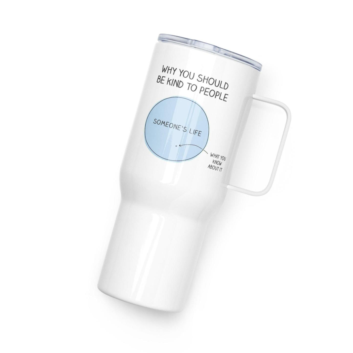 Kindness Printed Travel Mug - Inspire Cups