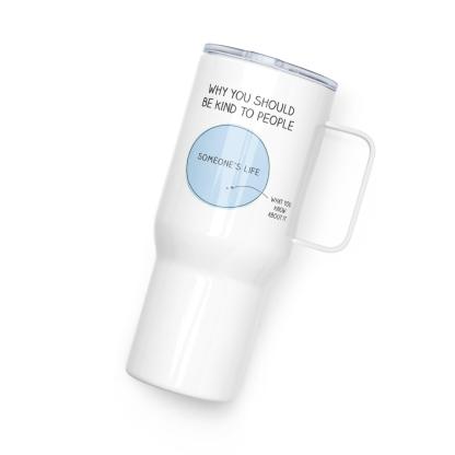 Kindness Printed Travel Mug - Inspire Cups