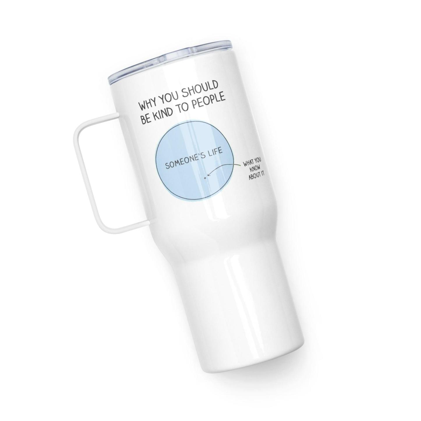 Kindness Printed Travel Mug - Inspire Cups