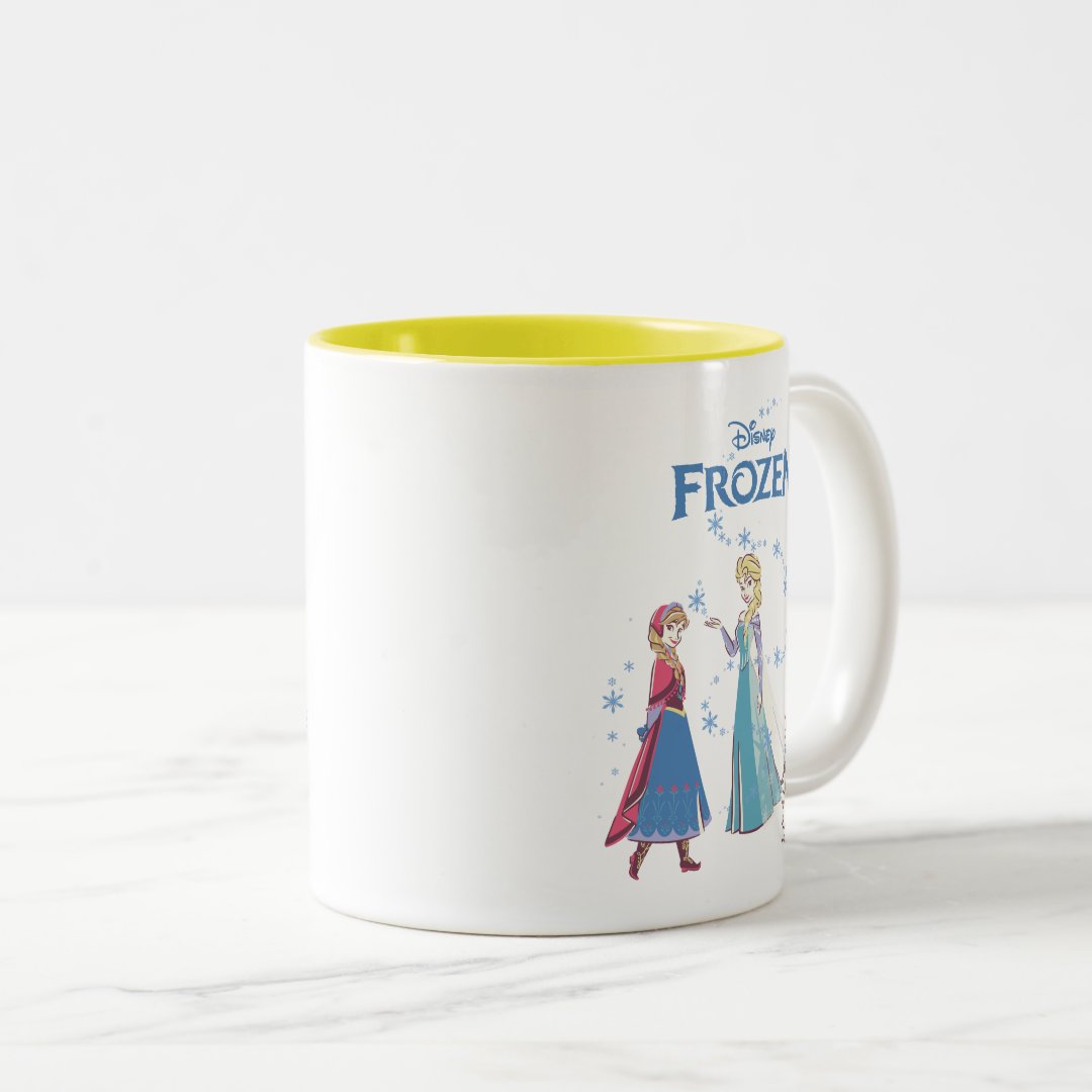 Elsa Anna Olaf Two-Tone Mug 