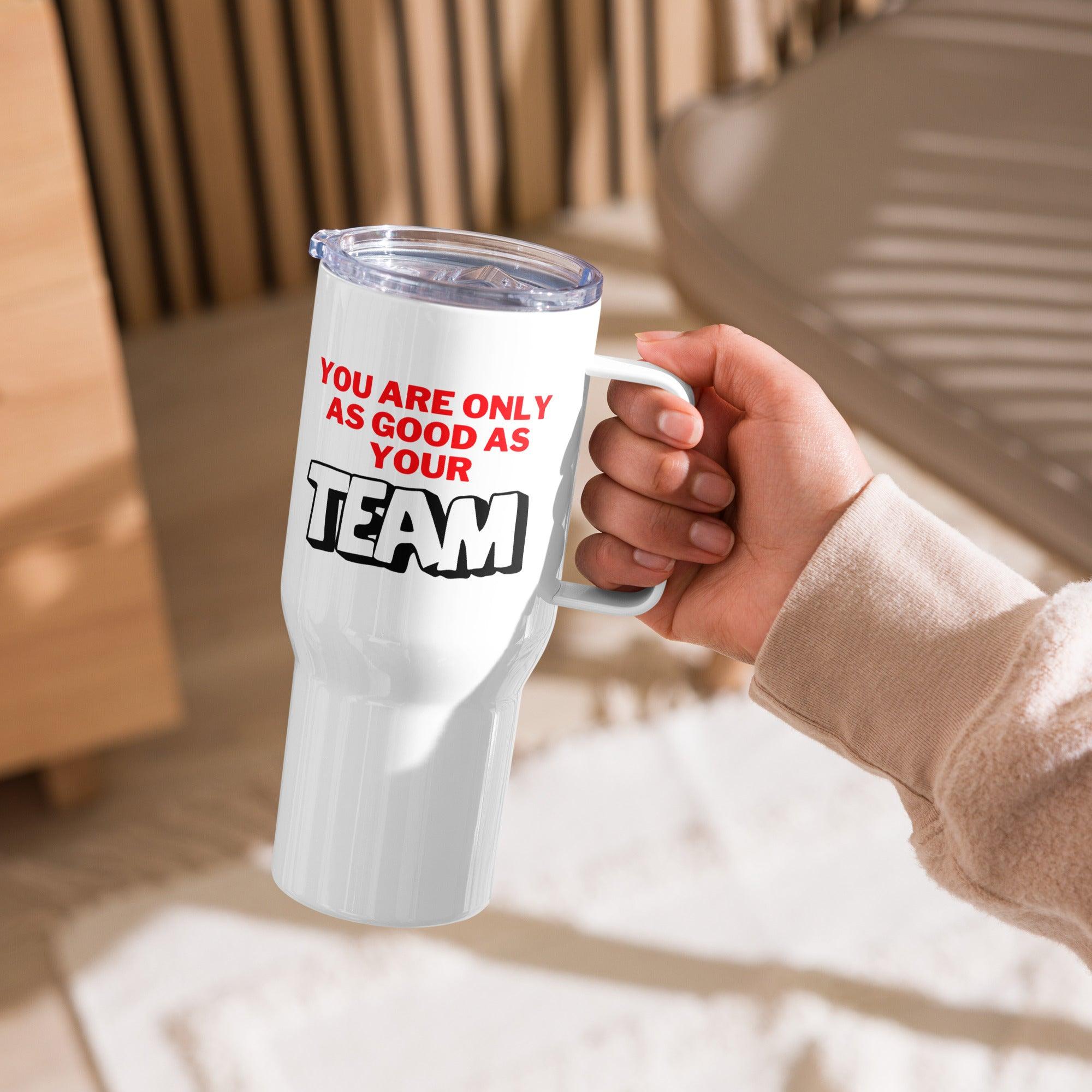 Teamwork Motivation Travel Mug - Inspire Cups