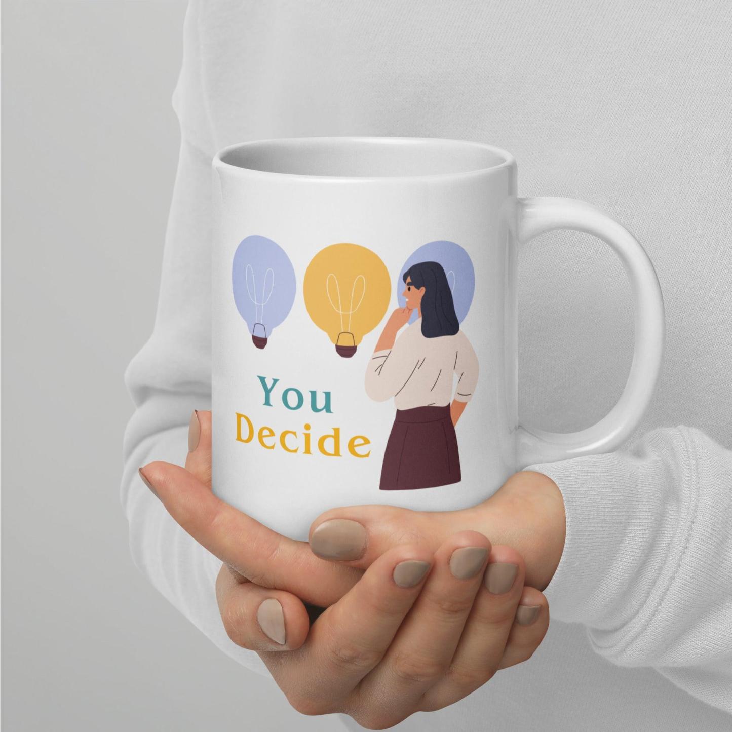 Motivational Choice Quote Cup - Inspire Cups