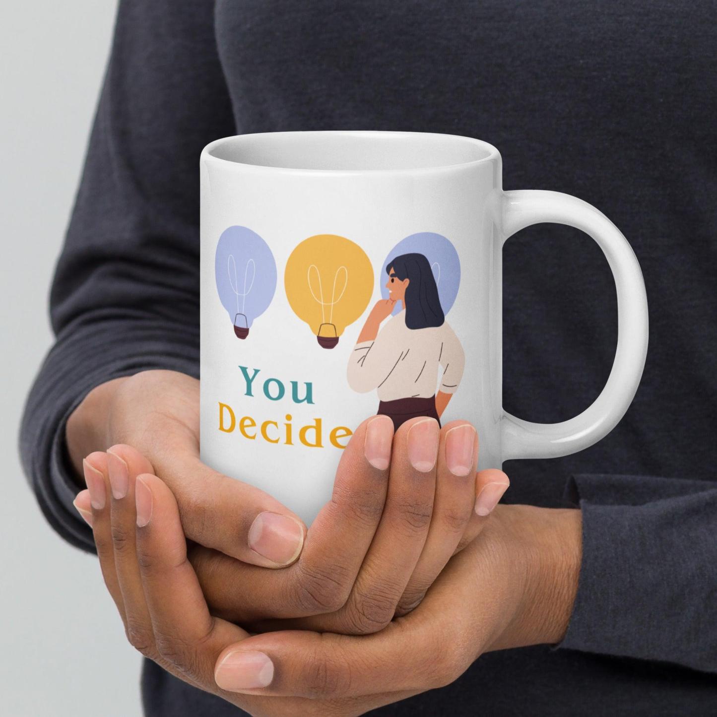 Motivational Choice Quote Cup - Inspire Cups
