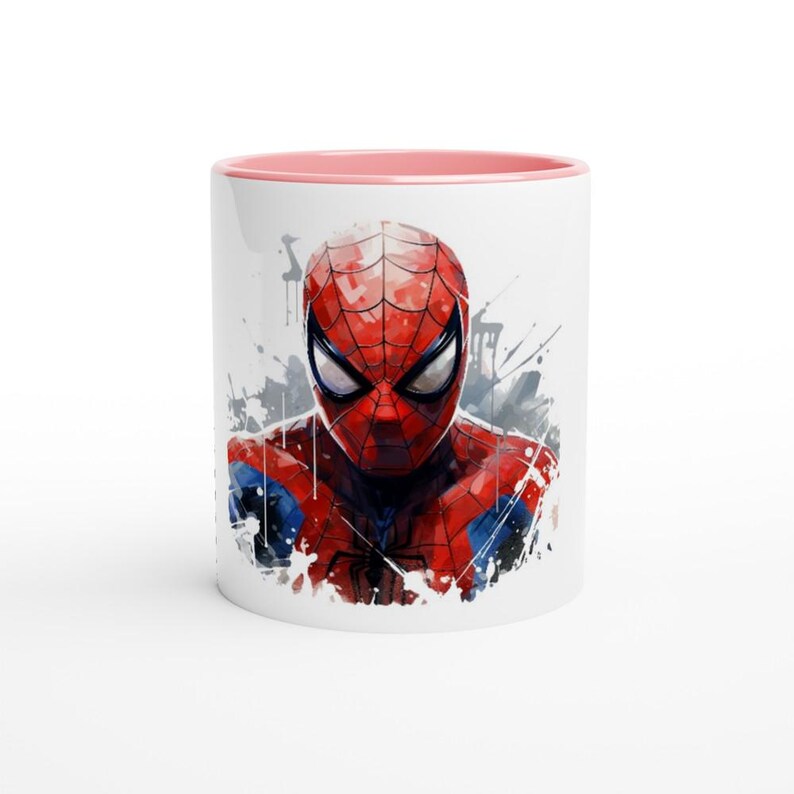 Spider Man Custom Name Mug