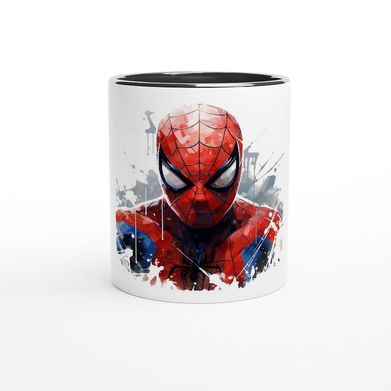 Spider Man Custom Name Mug