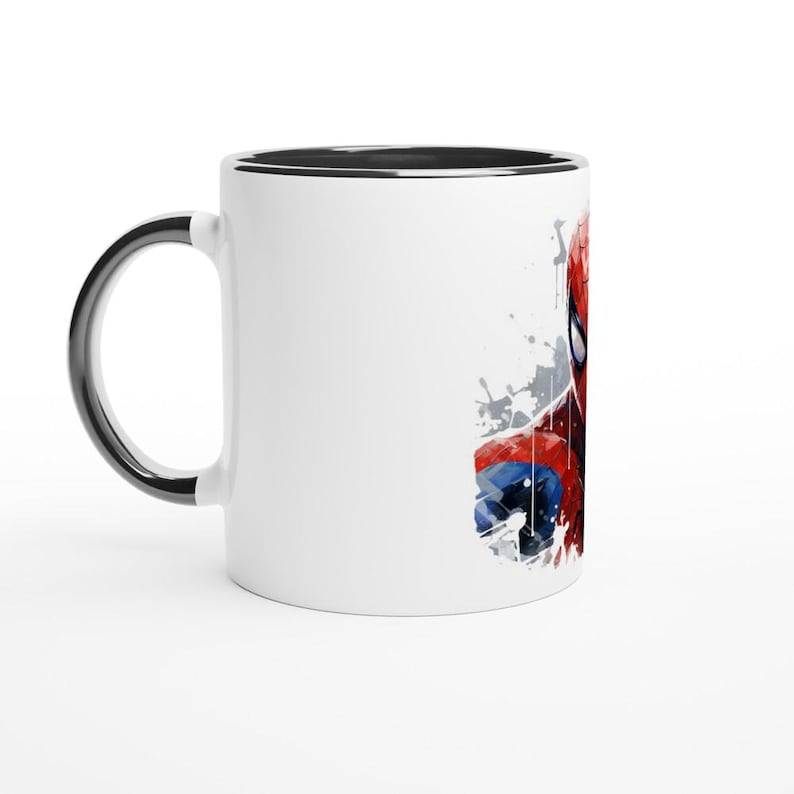 Spider Man Custom Name Mug