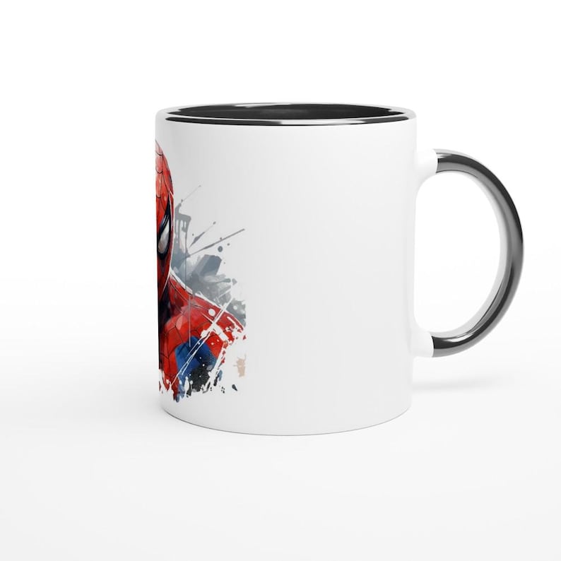 Spider Man Custom Name Mug