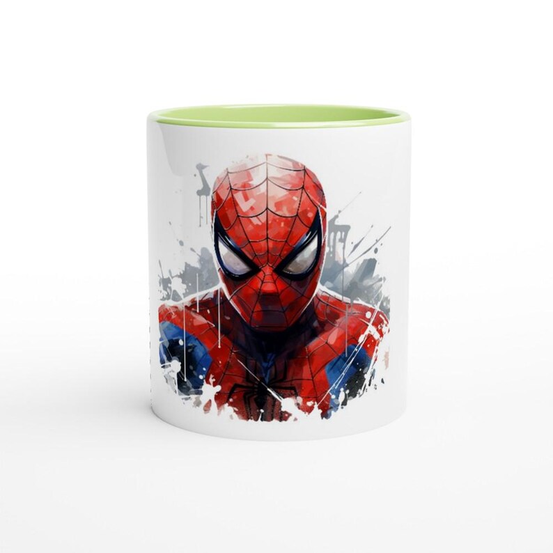 Spider Man Custom Name Mug