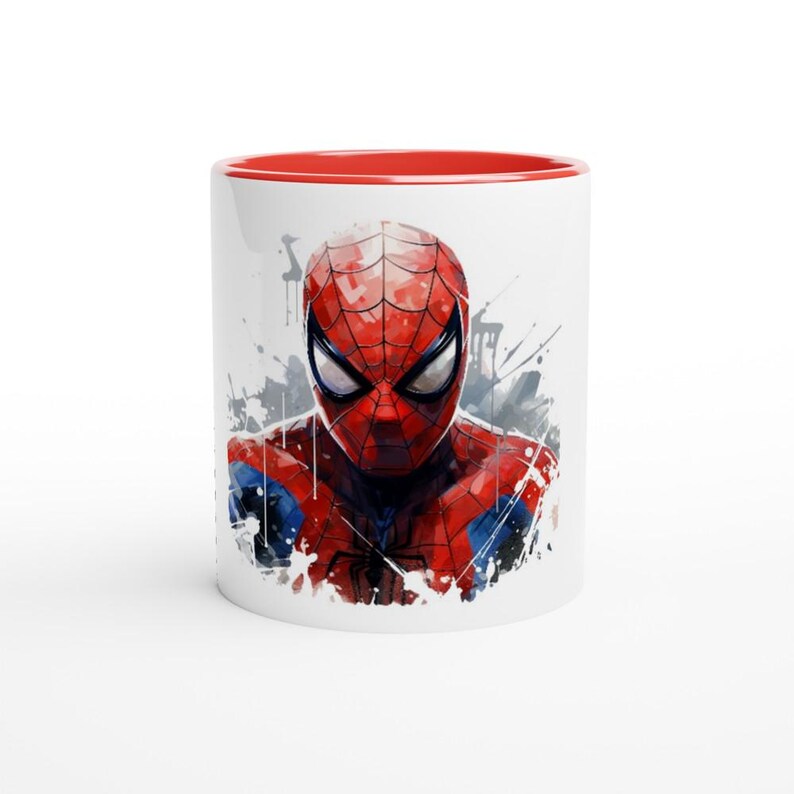 Spider Man Custom Name Mug