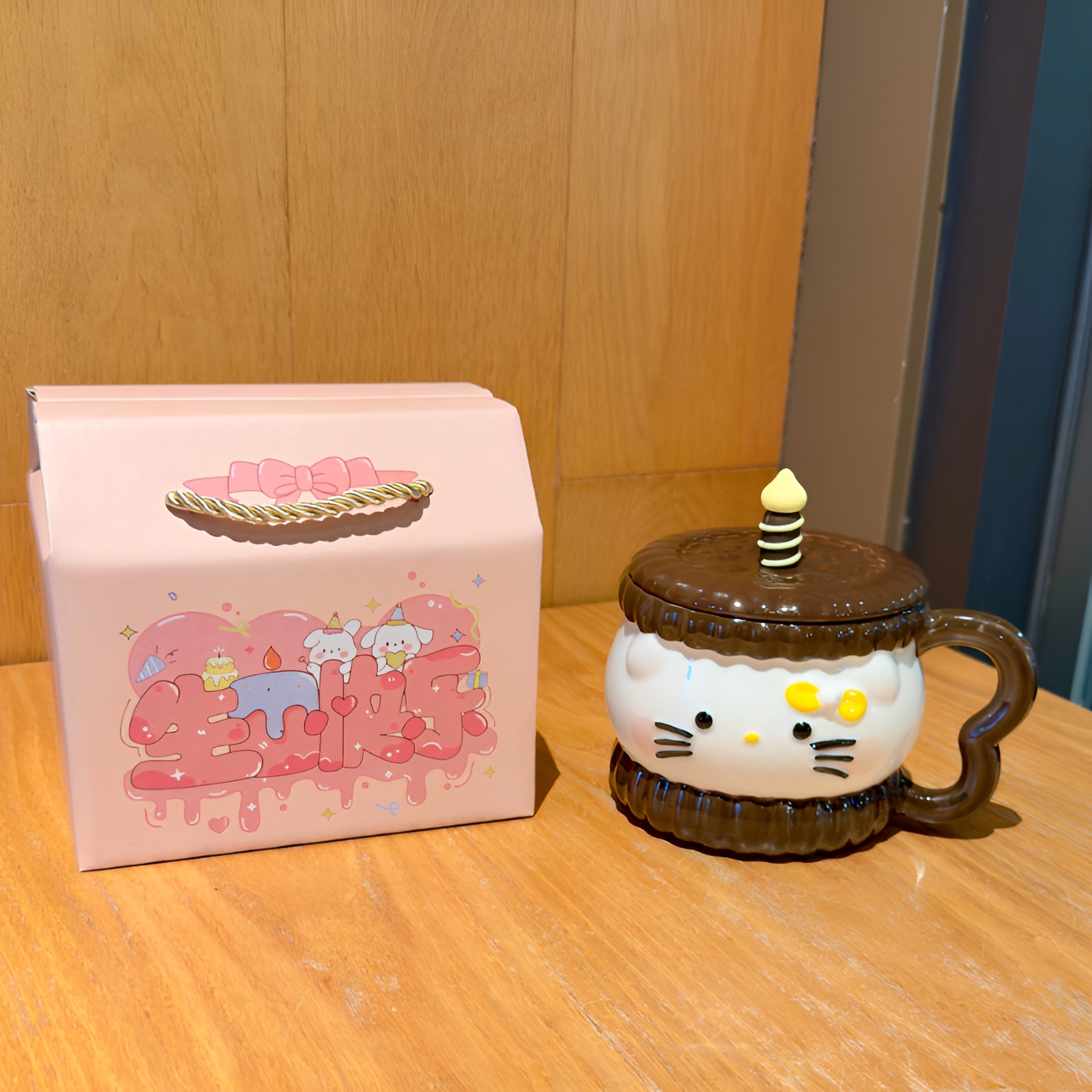 4pcs Sanrio Officially Licensed Hello Kitty Mug Set