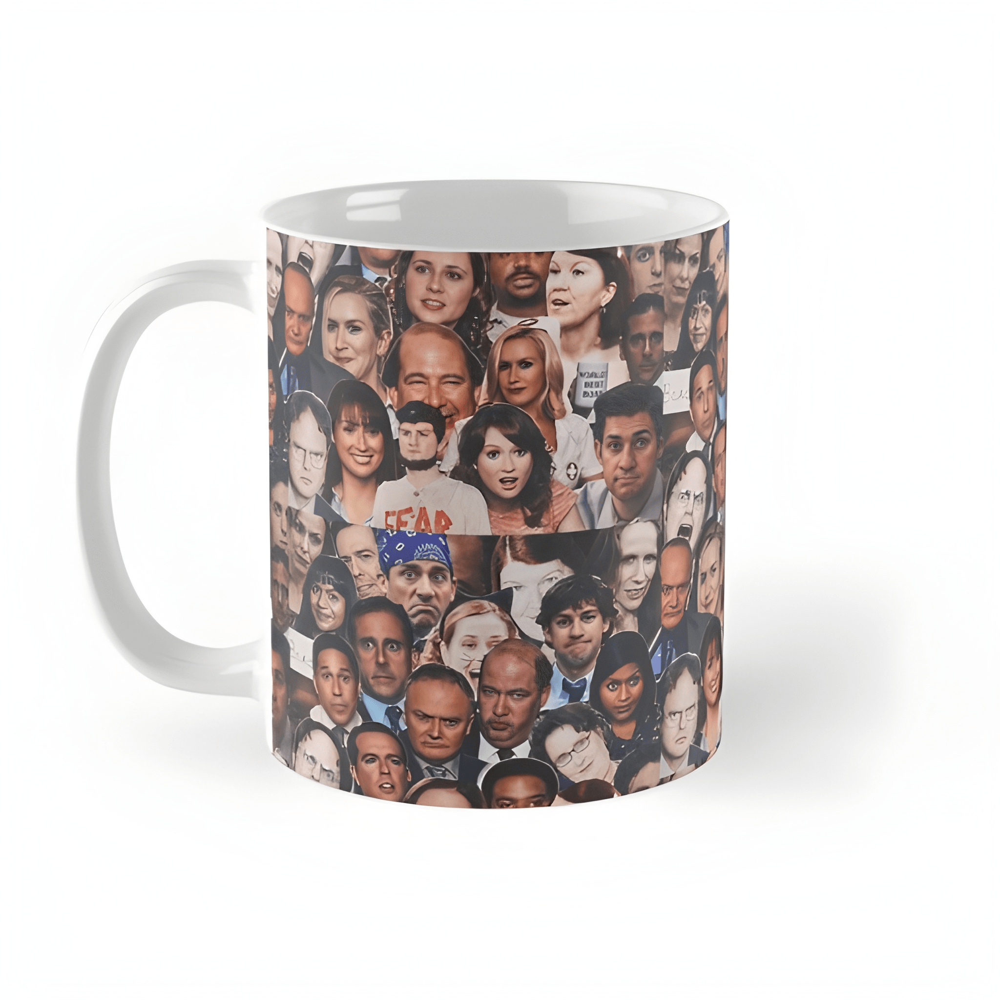 The Office Cast Character Collage Ceramic Mug