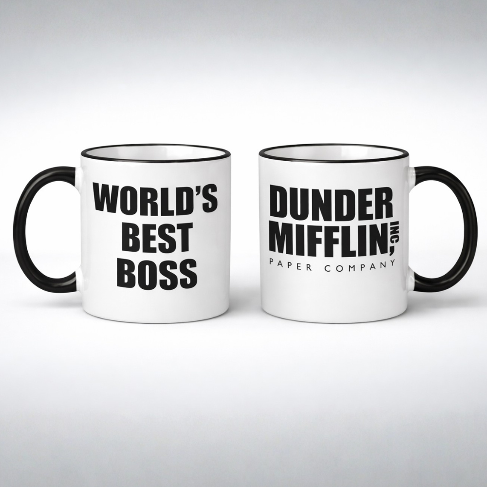 Dunder Mifflin World Best Boss Ceramic Mug