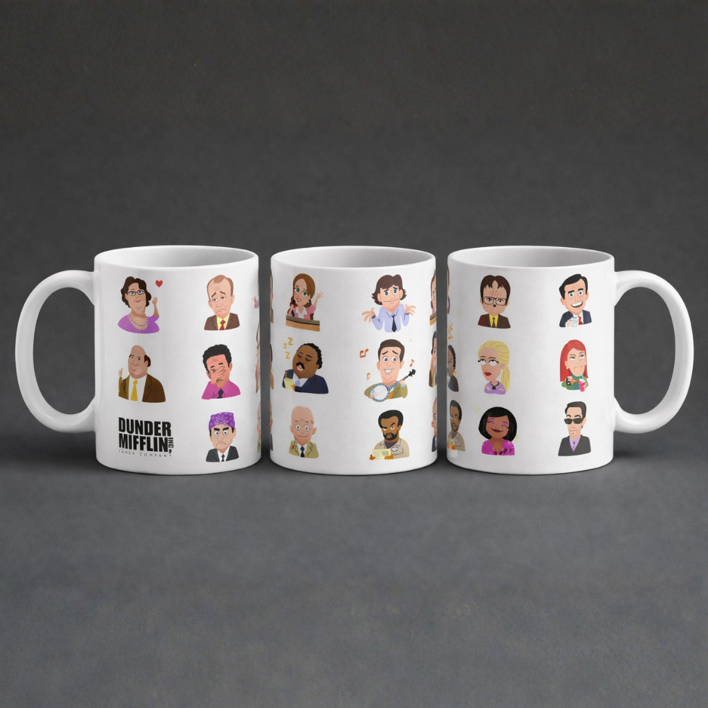 The Office Cast Characters Ceramic Mug 11 Oz