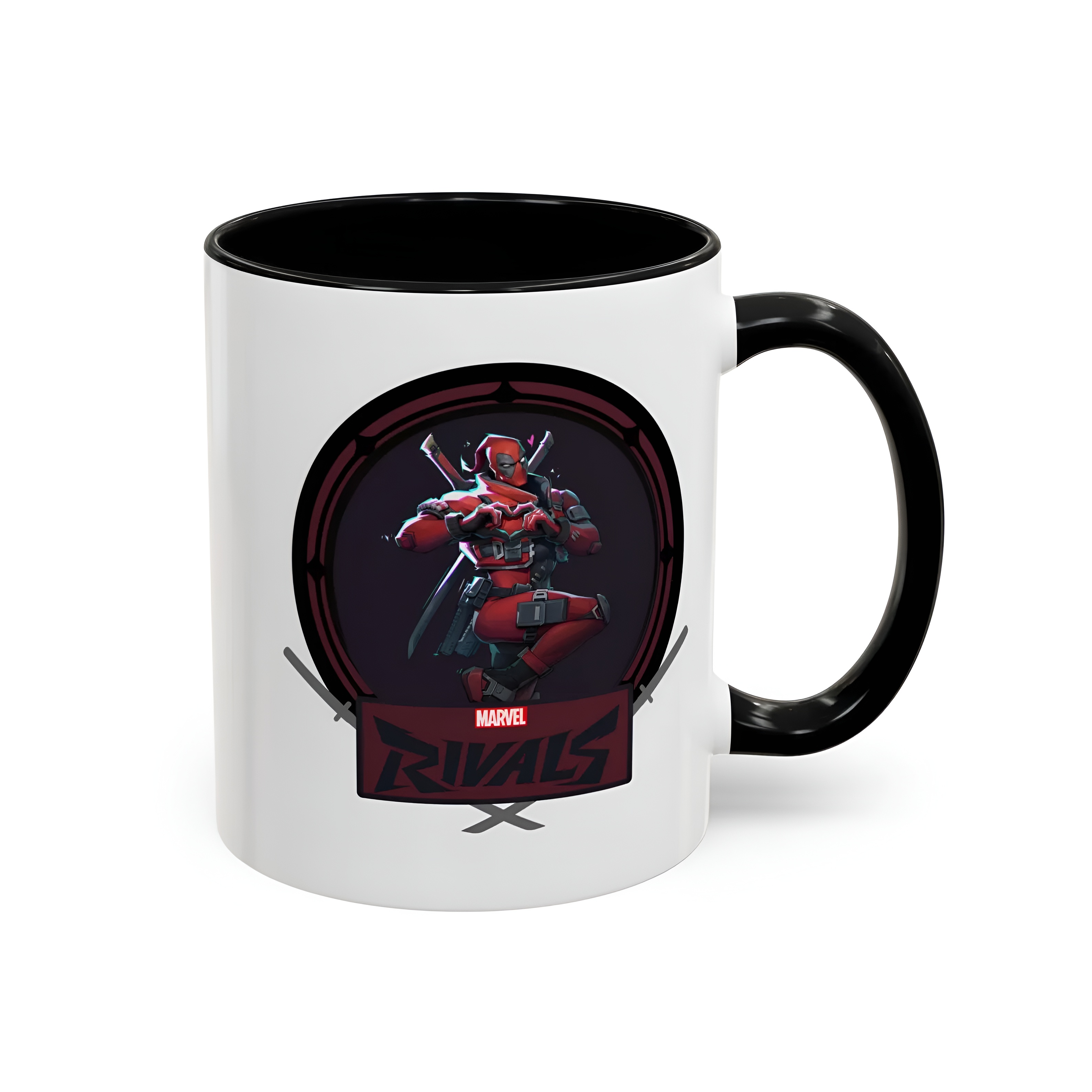 Deadpool Rivalry Coffee Mug Marvel Ceramic Tea and Coffee Cup