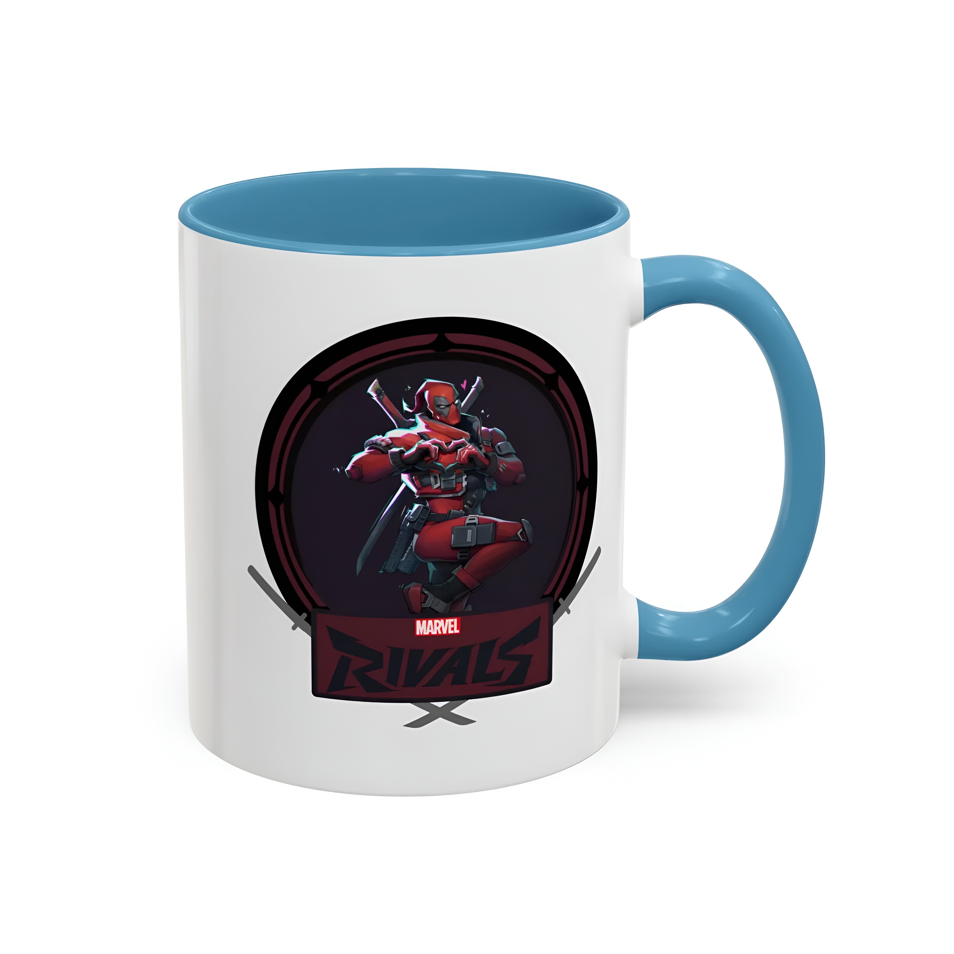 Deadpool Rivalry Coffee Mug Marvel Ceramic Tea and Coffee Cup