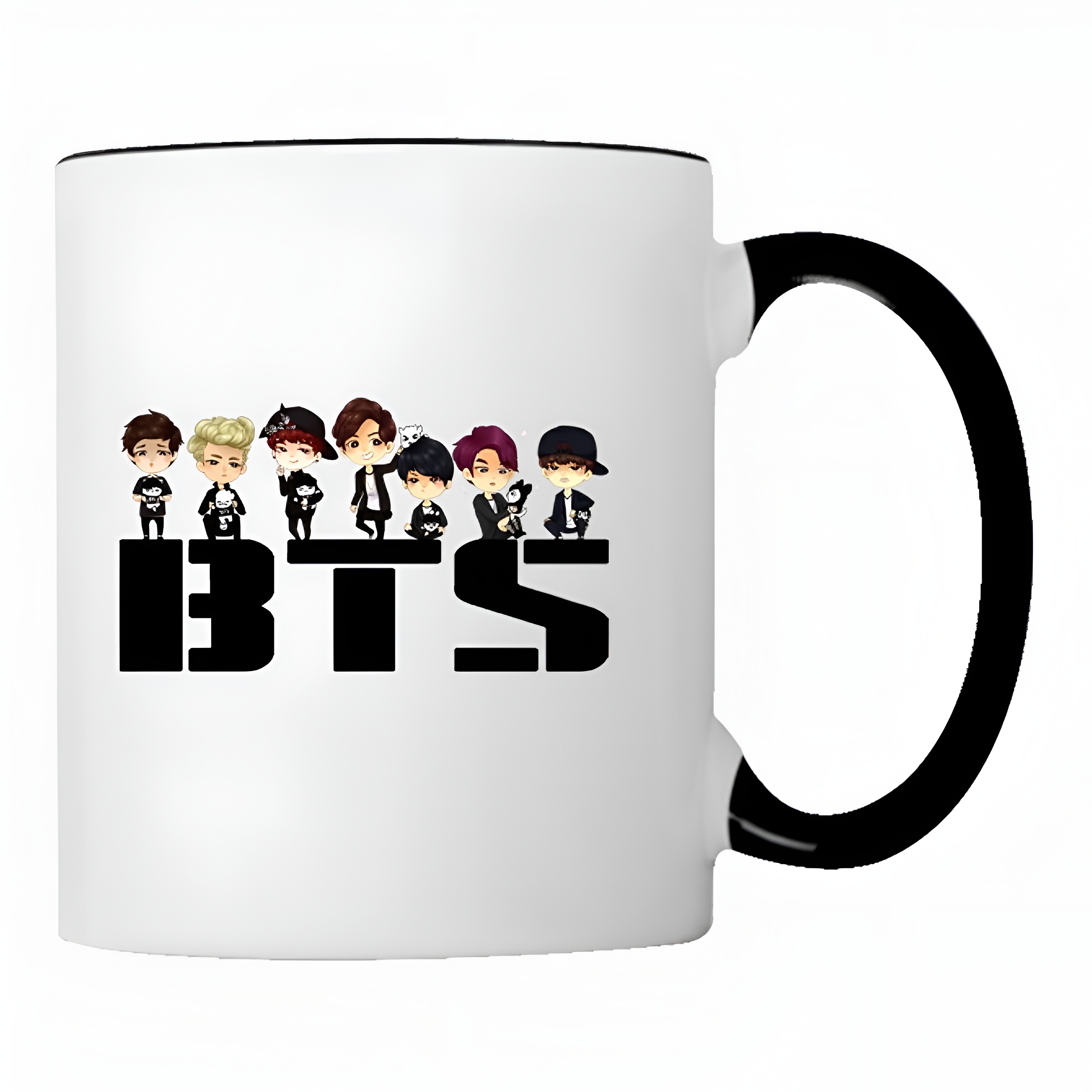 Bangtan Group Cartoon Series Coffee Mug