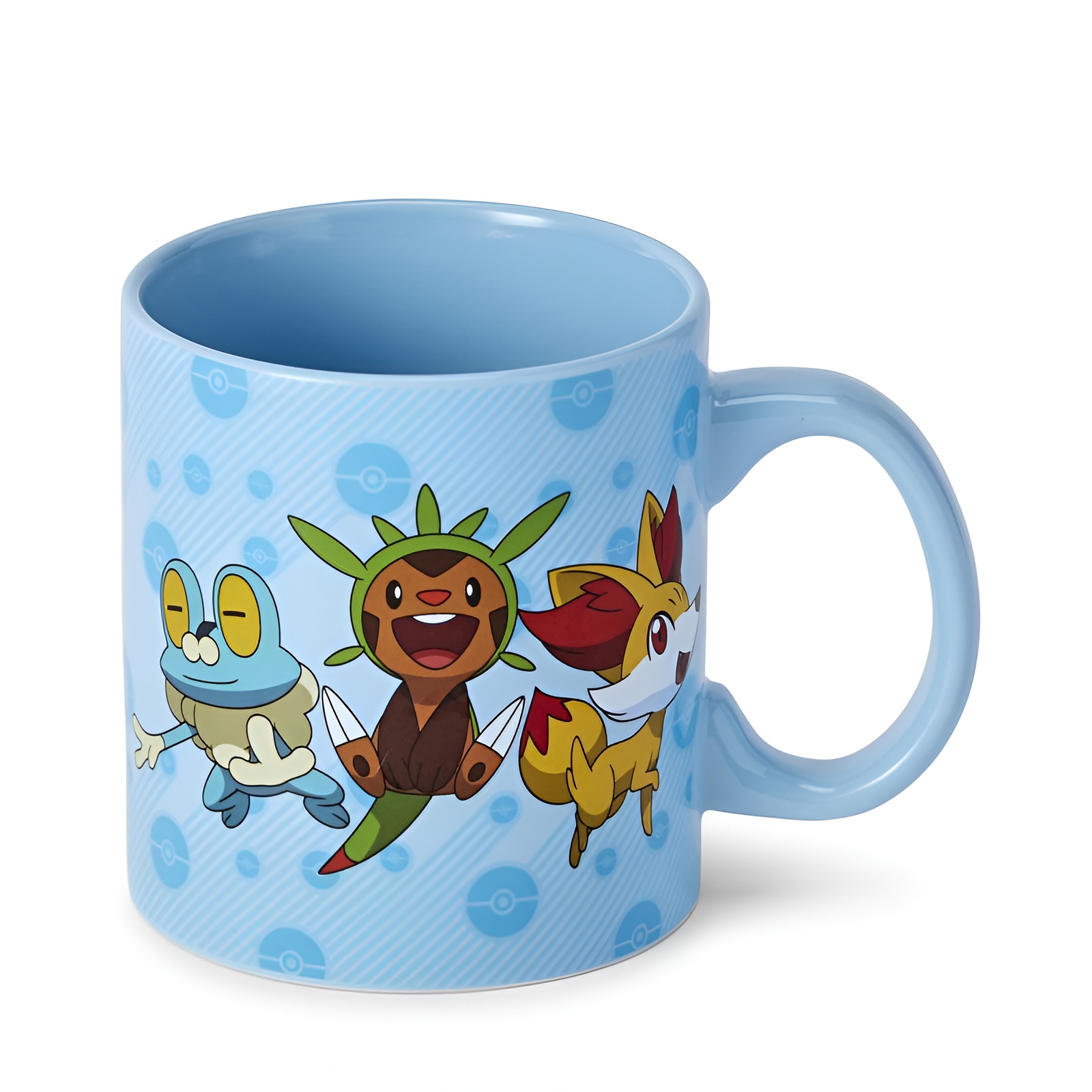 Pokémon XY Group Starters Mug 20oz Blue Coffee & Tea Cup