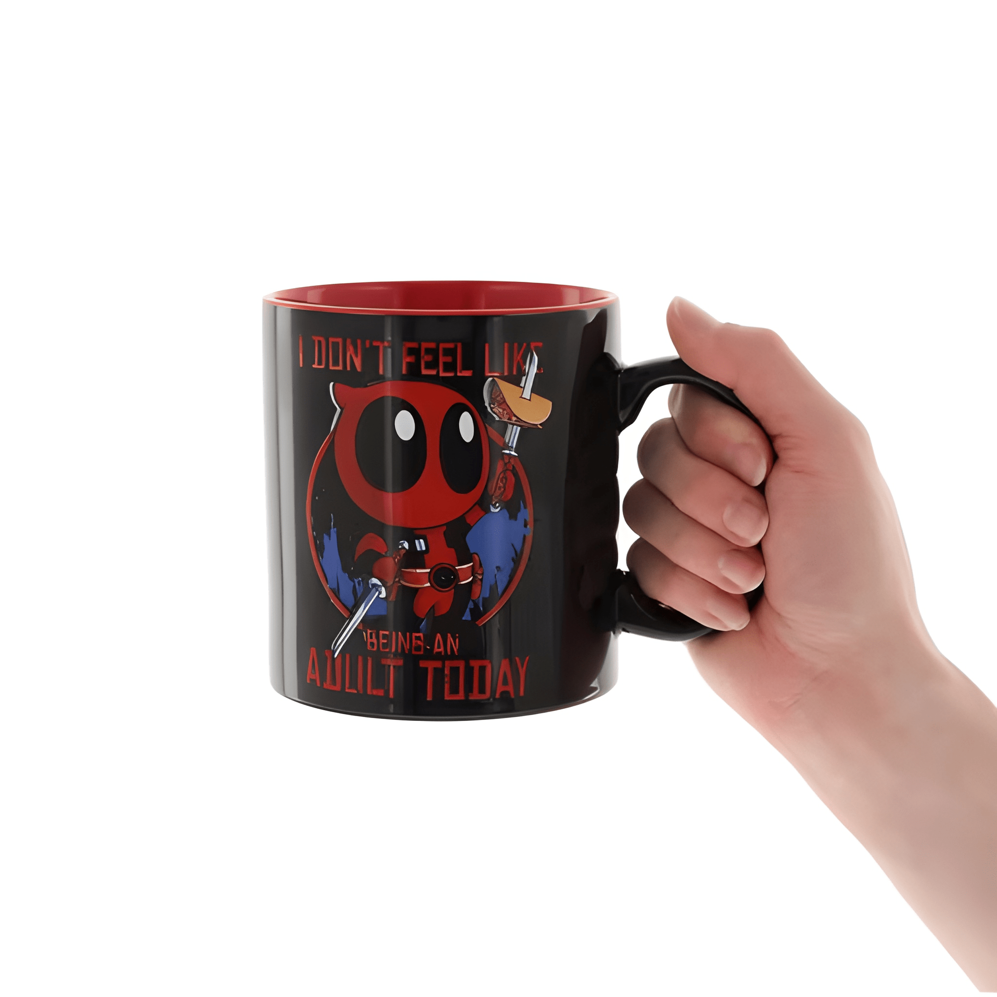 Deadpool Don't Feel Like Adult Mug