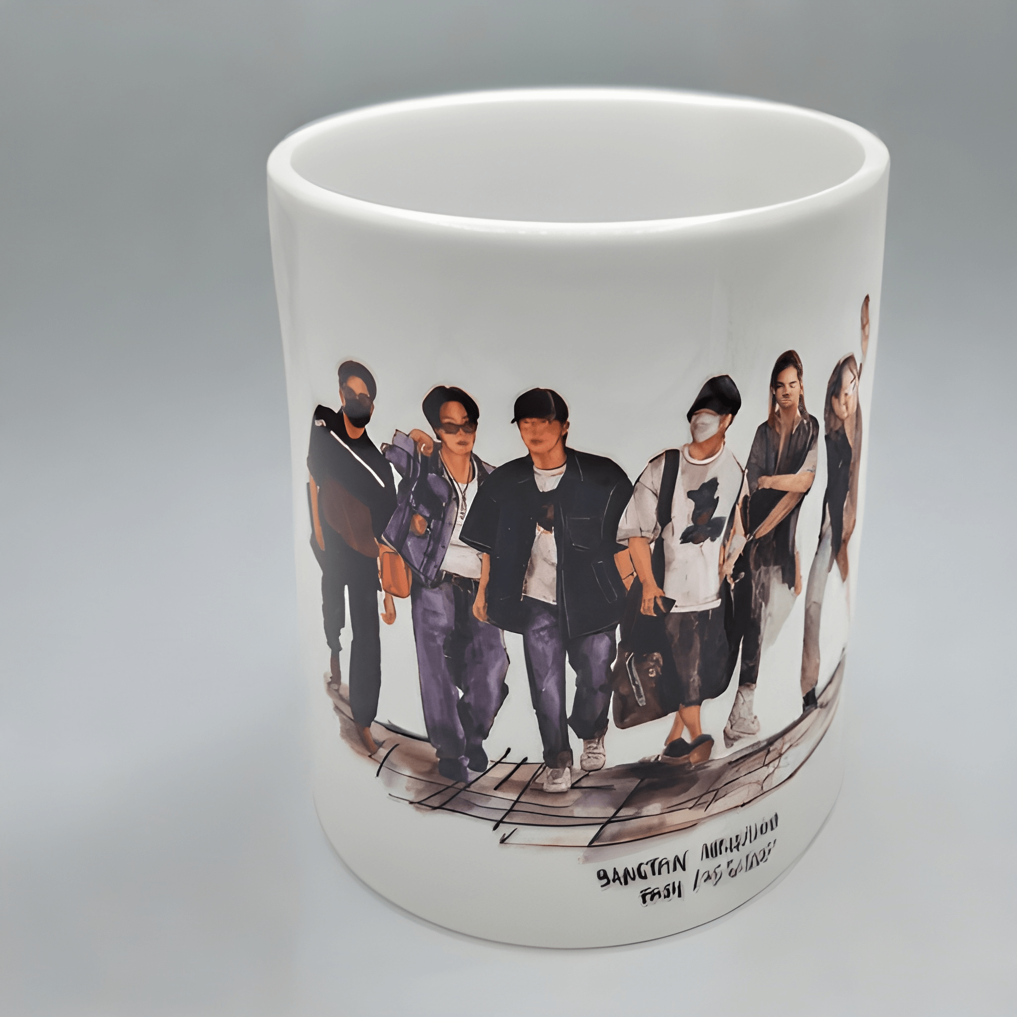 Bangtan Boys Ceramic Coffee Mug 15oz