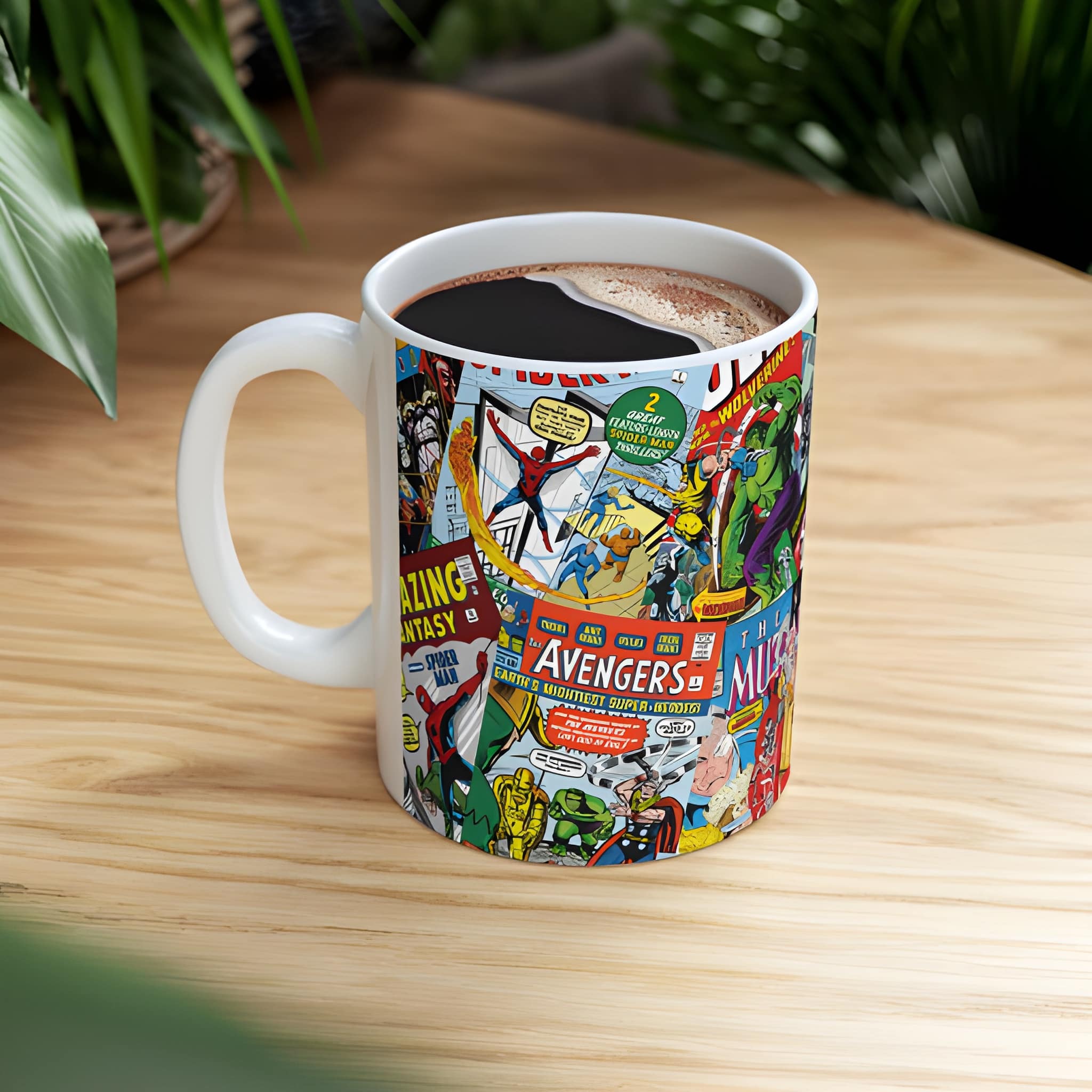 Classic Comic Book Ceramic Coffee Mug