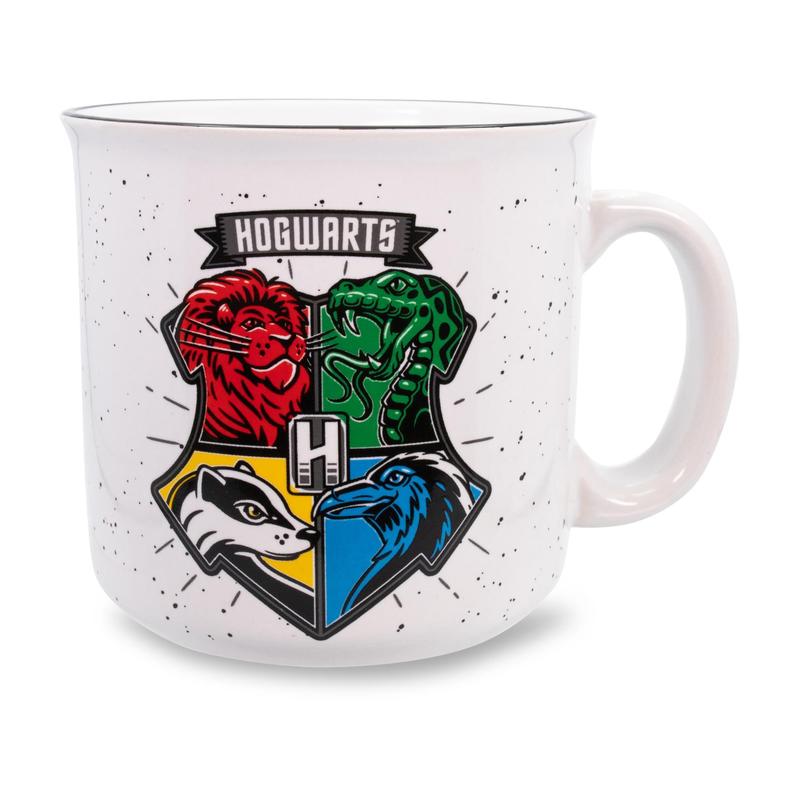 Harry Potter Hogwarts Crest Ceramic Camper Mug
