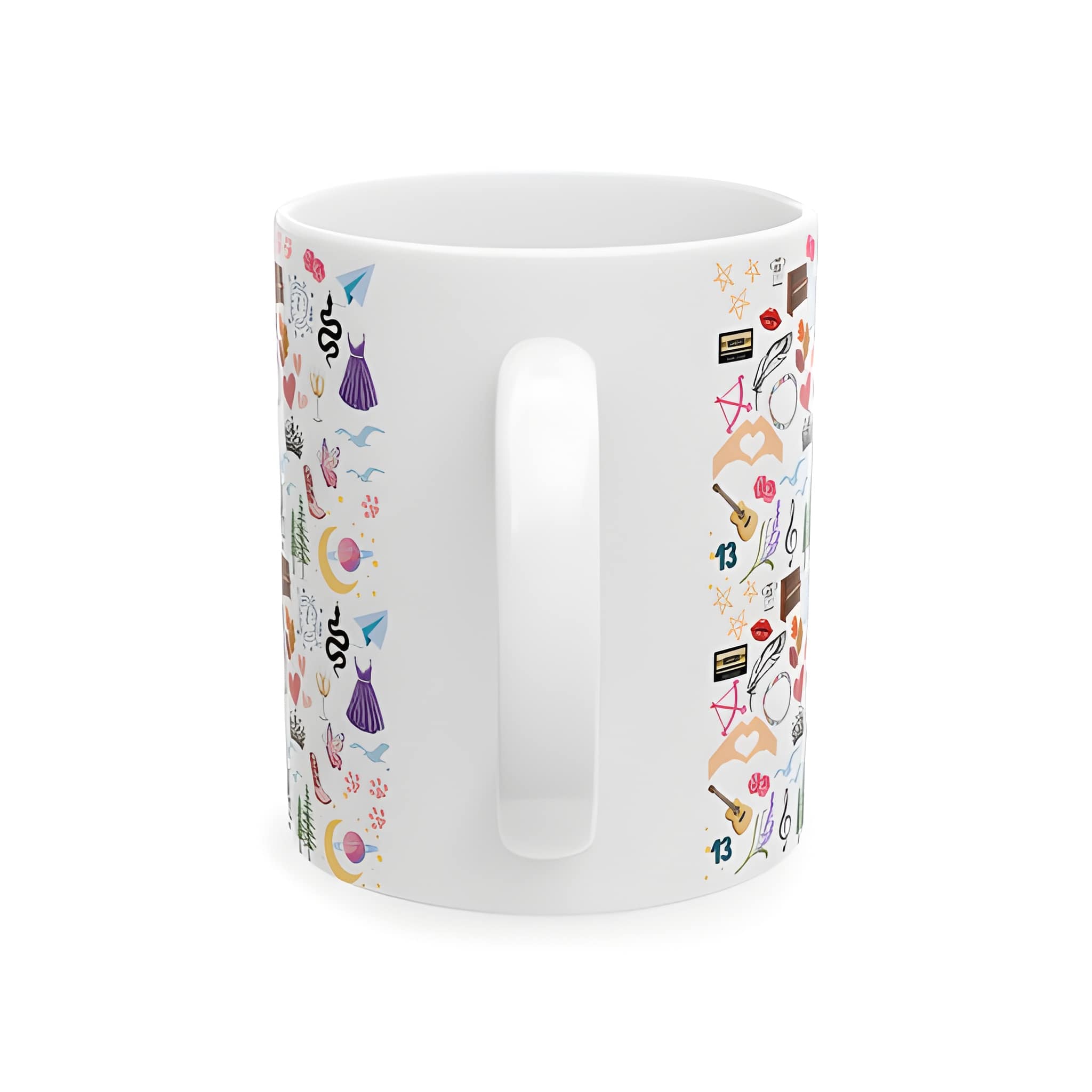 Swifty Eras Ceramic Mug: Taylor Gift, Coffee Cup - 11oz/15oz