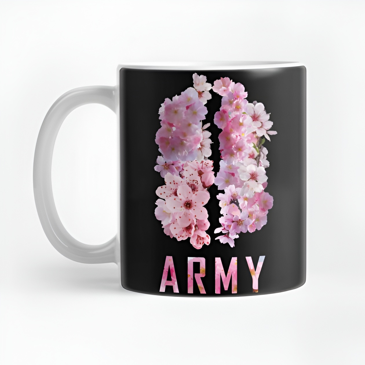 Sakura Fandom Emblem Graphic Coffee Mug