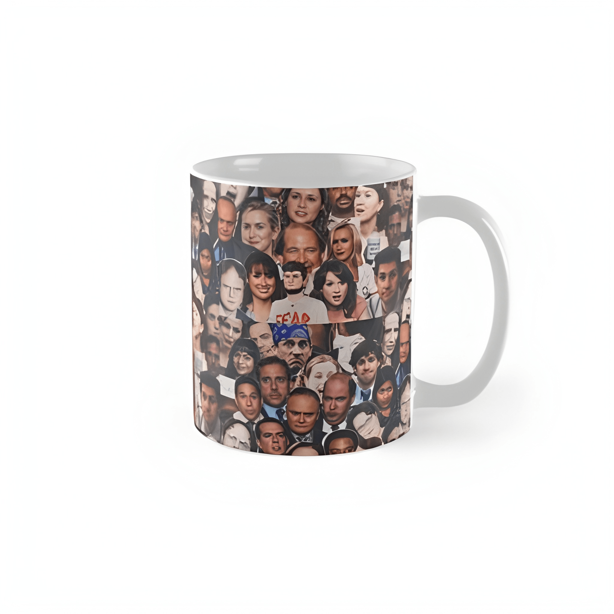 The Office Cast Character Collage Ceramic Mug